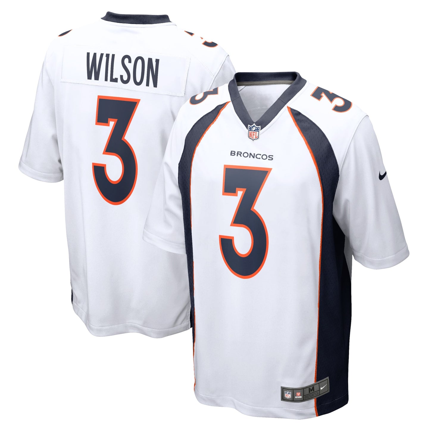 Russell Wilson Denver Broncos Nike Youth Game Jersey - White