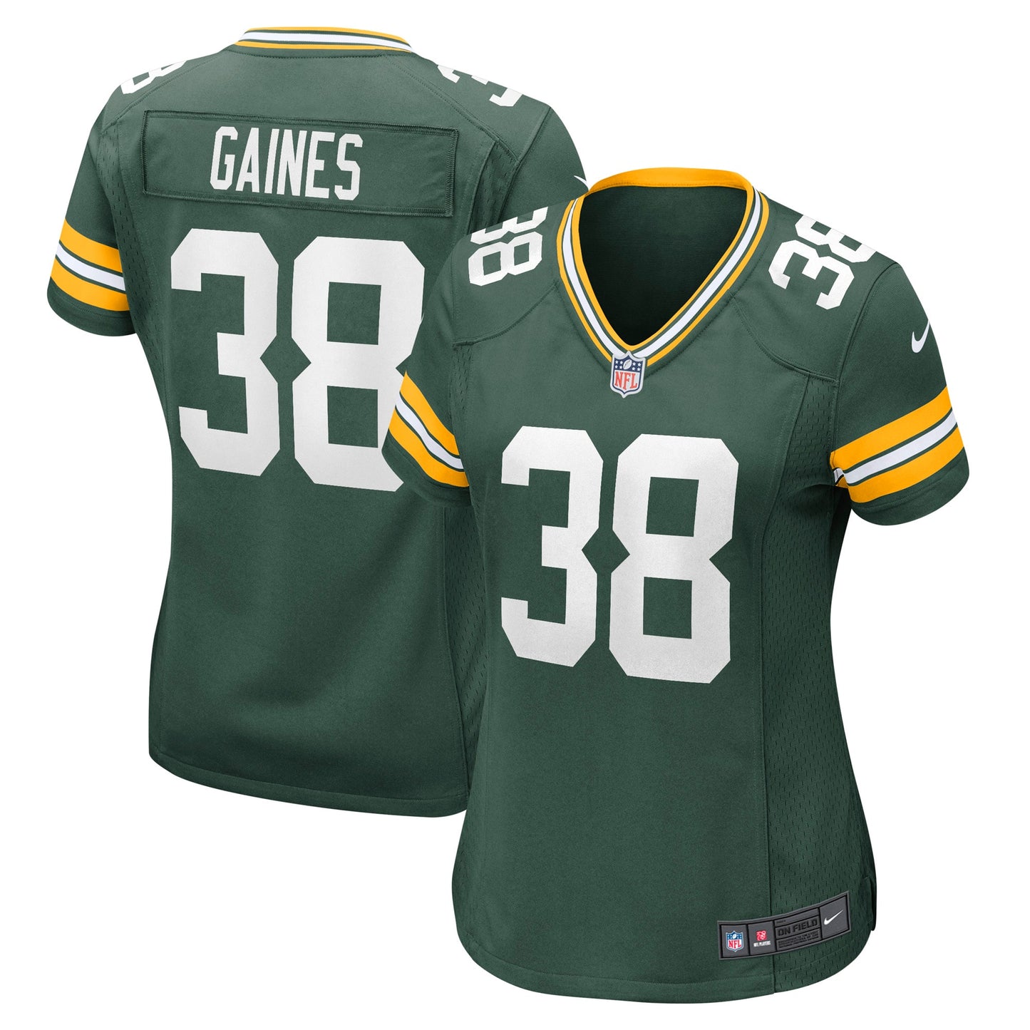 Innis Gaines Green Bay Packers Nike Women's Game Jersey - Green