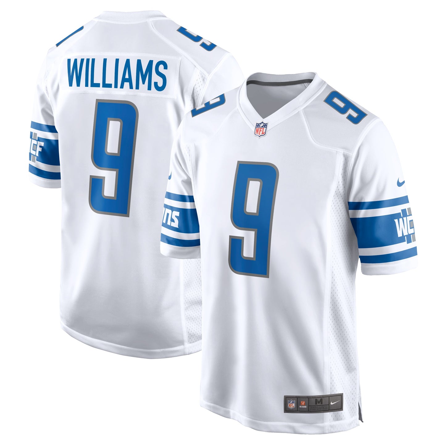 Jameson Williams Detroit Lions Nike Player Game Jersey - White