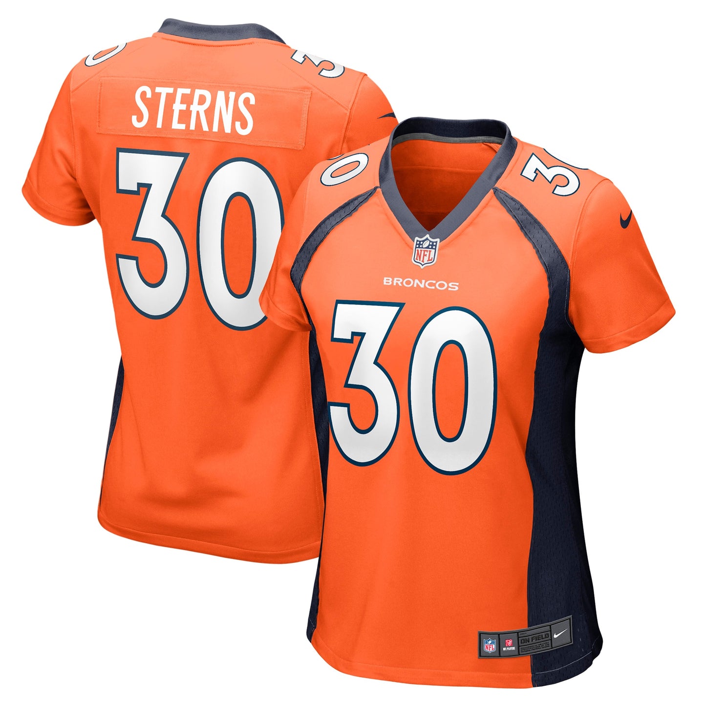 Caden Sterns Denver Broncos Nike Women's Game Jersey - Orange