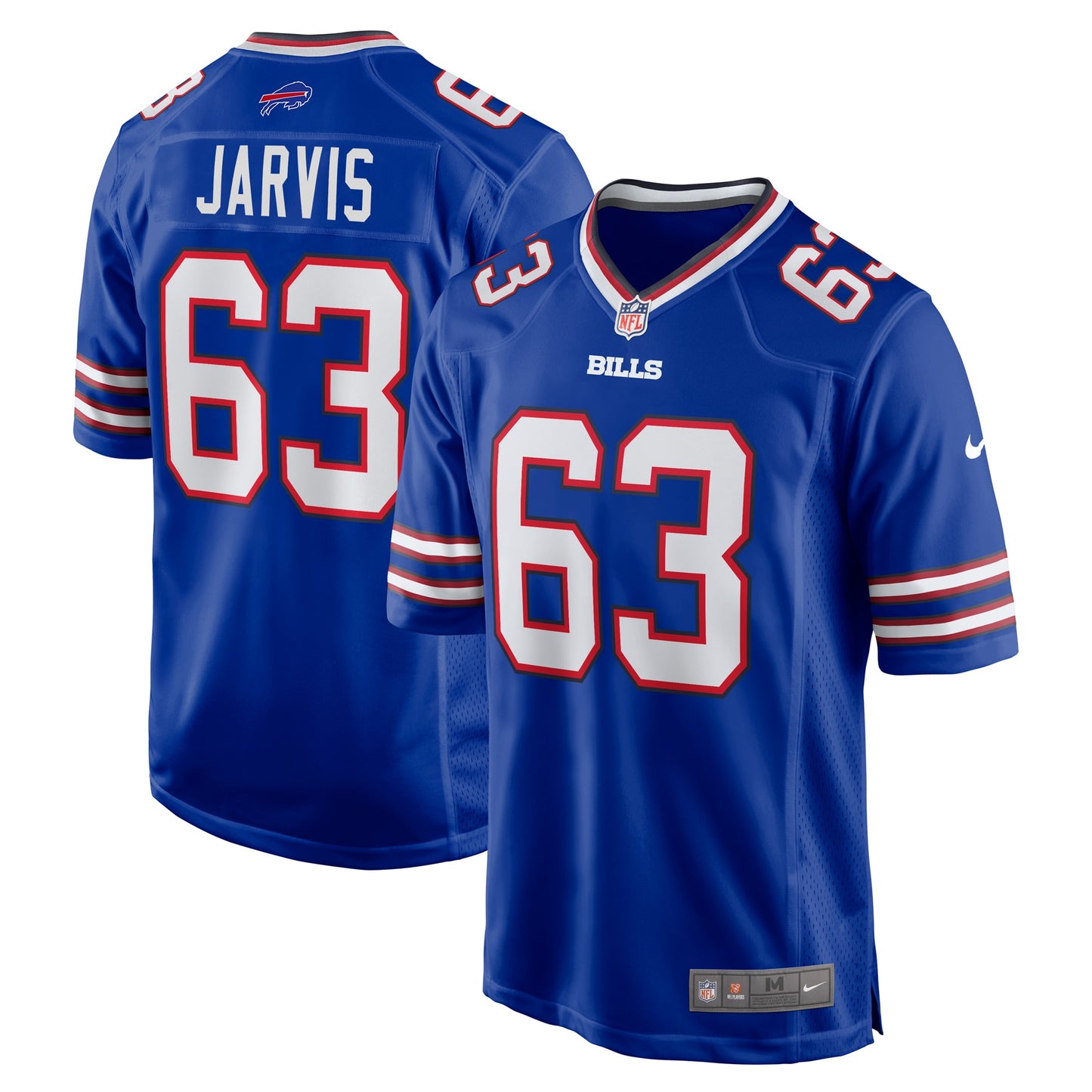 Kevin Jarvis Buffalo Bills Nike Team Game Jersey -  Royal