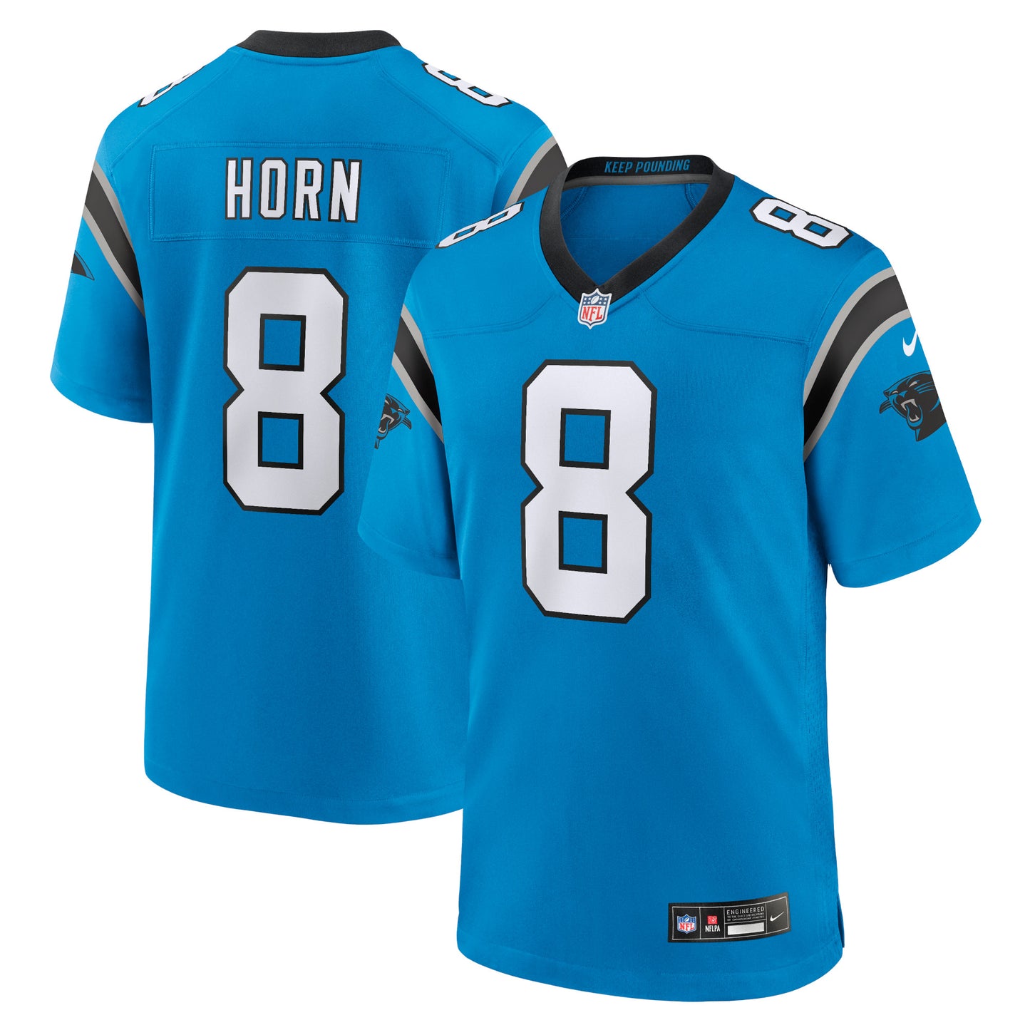 Jaycee Horn Carolina Panthers Nike Alternate Game Jersey - Blue